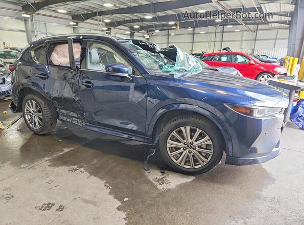 JM3KFBXY0P0279529 2023 MAZDA CX-5 Синий Передняя правая четверть