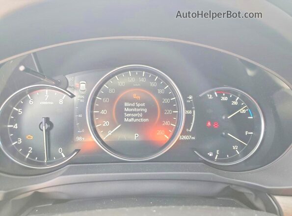 JM3KFBXY4R0352565 2024 MAZDA CX-5 White Instrument cluster view