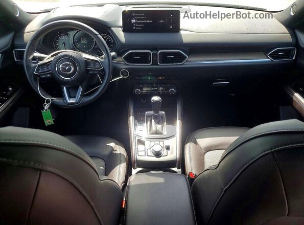JM3KFBXY4R0352565 2024 MAZDA CX-5 White Dashboard view
