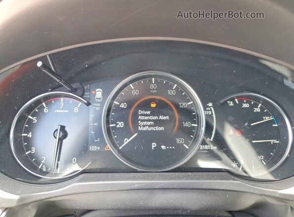 JM3KFBXY4S0544445 2025 MAZDA CX-5 Red Вид щитка приладів