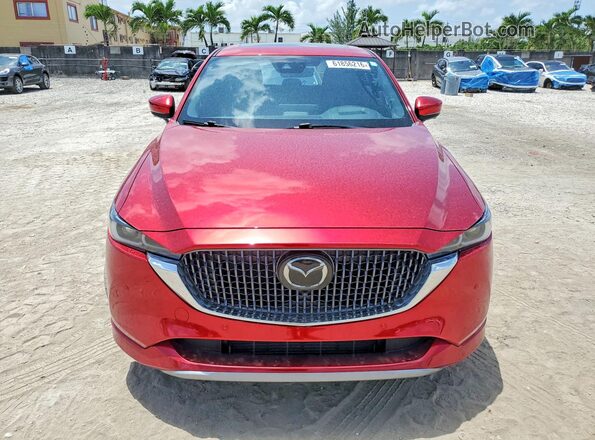 JM3KFBXY4S0544445 2025 MAZDA CX-5 Red Вид спереду