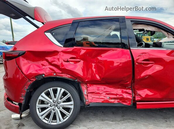 JM3KFBXY7N0623239 2022 MAZDA CX-5 Red Vista interior trasera