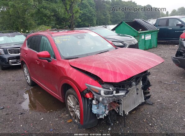 JM3KFBXY8P0101724 2023 MAZDA CX-5 Красный Вид задней части салона