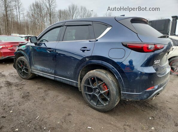 JM3KFBXY9N0612307 2022 MAZDA CX-5 Синий Задняя левая четверть