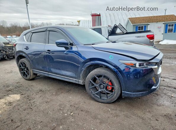 JM3KFBXY9N0612307 2022 MAZDA CX-5 Синий Передняя правая четверть