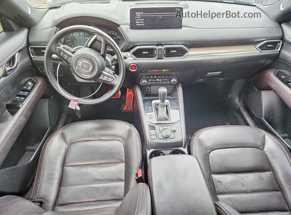 JM3KFBXY9N0612307 2022 MAZDA CX-5 Синий Вид панели приборов