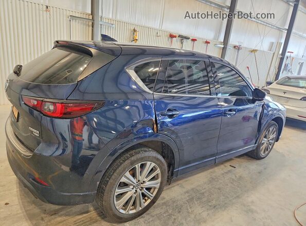 JM3KFBXYXP0126172 2023 MAZDA CX-5 Blue უკანა მარჯვენა