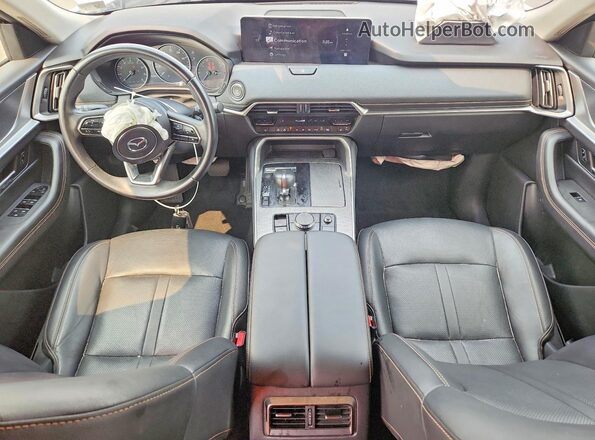 JM3KJBHD5S1116341 2025 MAZDA CX-70 White Dashboard view