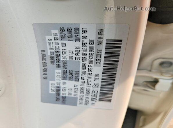 JM3KJBHD5S1116341 2025 MAZDA CX-70 White VIN sticker view