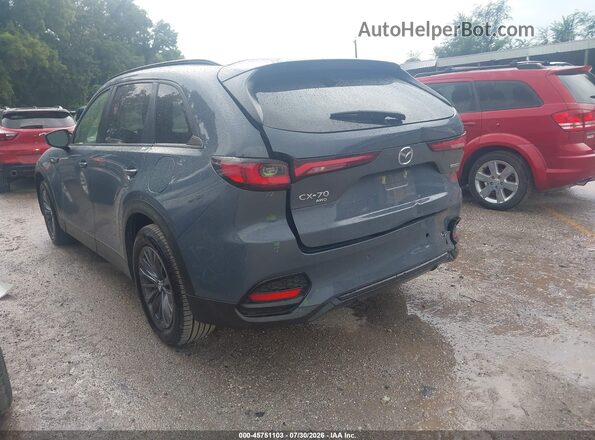 JM3KJBHD7S1125770 2025 MAZDA CX-70 Blue Задня ліва чверть