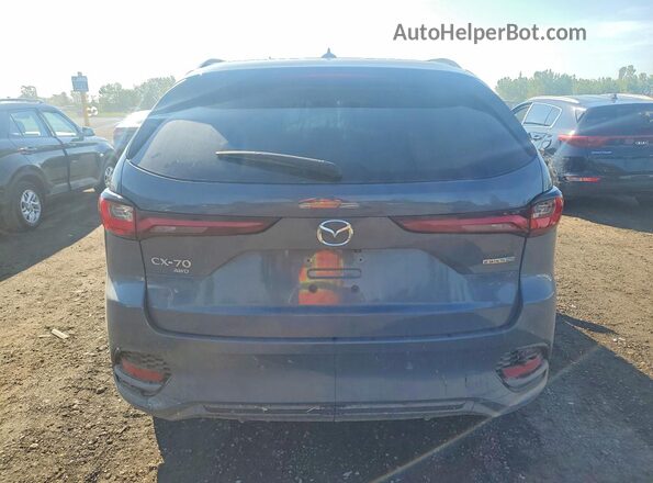 JM3KJDHA0S1117446 2025 MAZDA CX-70 Blue Вид ззаду