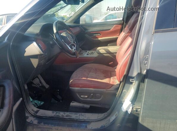 JM3KJDHA0S1117446 2025 MAZDA CX-70 Blue Вид салону спереду