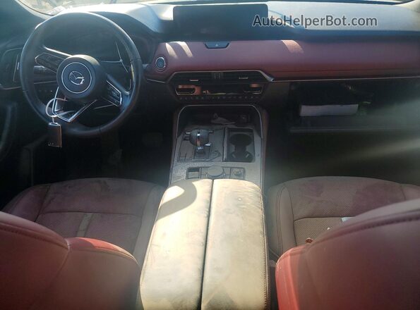JM3KJDHA0S1117446 2025 MAZDA CX-70 Blue Вид панелі приладів