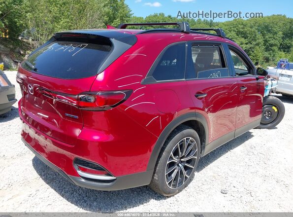 JM3KJDHA8S1130123 2025 MAZDA CX-70 PHEV Burgundy უკანა მარჯვენა