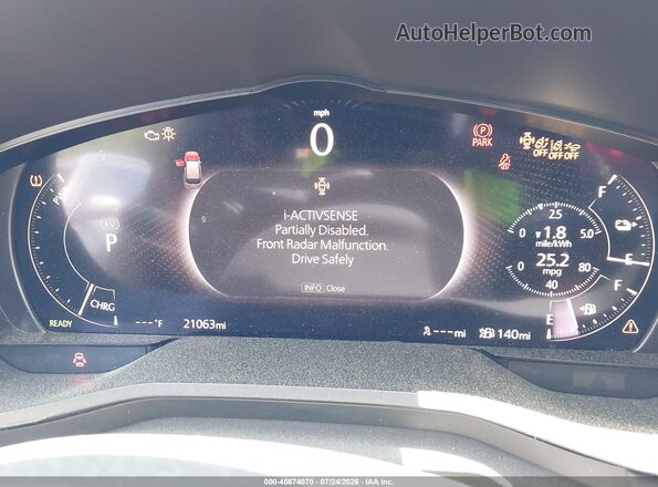 JM3KJDHA8S1130123 2025 MAZDA CX-70 PHEV Burgundy უკანა სავარძლების ხედი