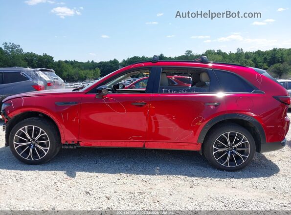 JM3KJDHA8S1130123 2025 MAZDA CX-70 PHEV Burgundy 