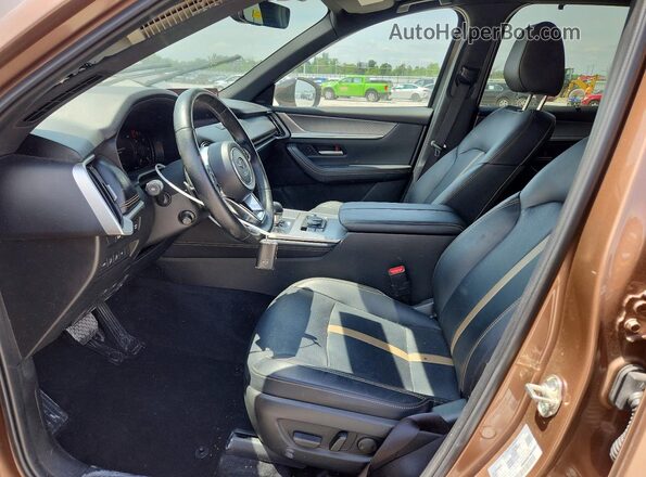 JM3KJDHC2S1103162 2025 MAZDA CX-70 Brown Вид салону спереду