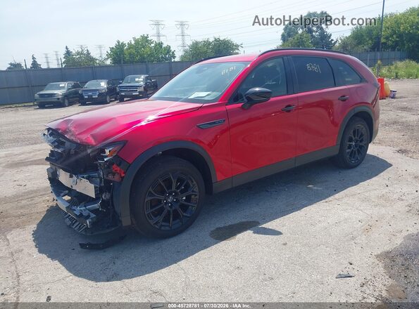 JM3KJDHD9S1129248 2025 MAZDA CX-70 Red Front left
