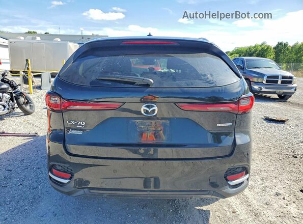 JM3KJEHA3S1107807 2025 MAZDA CX-70 Black Вид ззаду