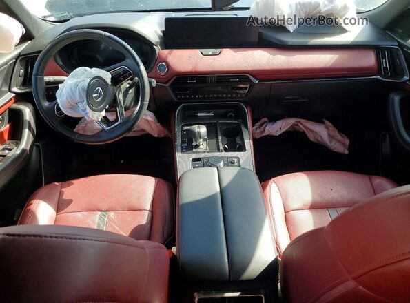 JM3KJEHA3S1107807 2025 MAZDA CX-70 Black Вид панелі приладів
