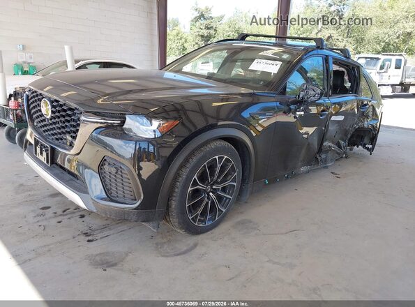 JM3KJEHA6S1133513 2025 MAZDA CX-70 PHEV Черный Передняя левая четверть