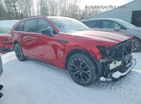 JM3KJEHC9S1102628 2025 MAZDA CX-70 Красный Передняя правая четверть