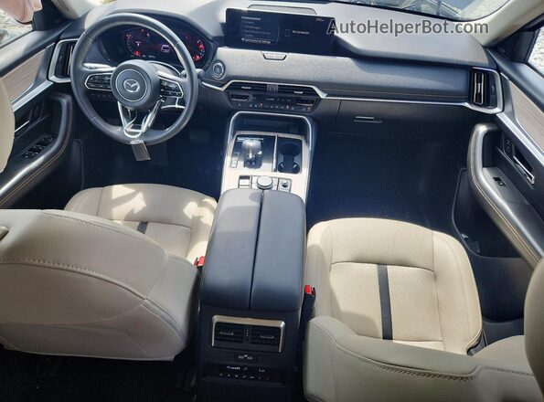 JM3KK1HC1R1166033 2024 MAZDA CX-90 Gray Widok deski rozdzielczej