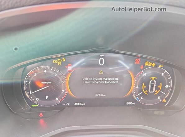 JM3KK1HC3R1141439 2024 MAZDA CX-90 Black Instrument cluster view