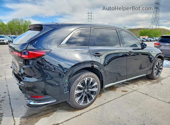 JM3KK1HC3R1141439 2024 MAZDA CX-90 Black Rear right