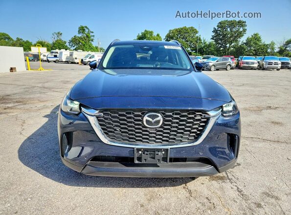 JM3KKAHD0R1180384 2024 MAZDA CX-90 Синий Вид спереди