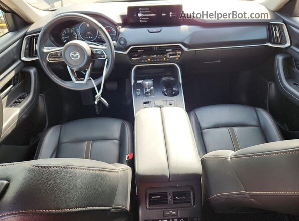 JM3KKAHD0R1180384 2024 MAZDA CX-90 Синий Вид панели приборов
