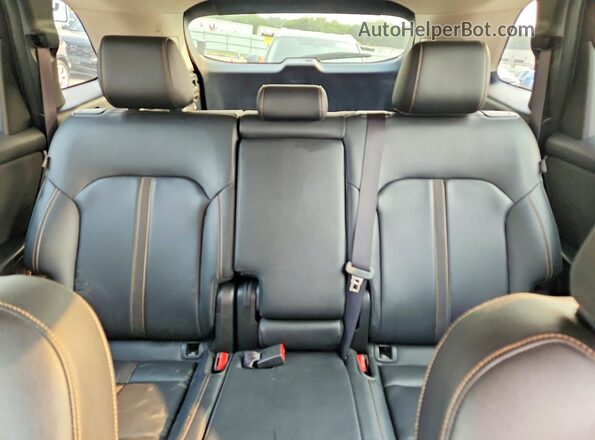 JM3KKAHD2S1192252 2025 MAZDA CX-90 Black Widok tylnych siedzeń