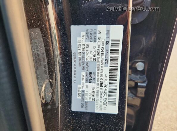 JM3KKAHD2S1192252 2025 MAZDA CX-90 Black Widok naklejki z numerem VIN