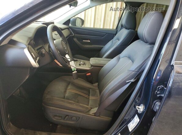 JM3KKAHD3R1177480 2024 MAZDA CX-90 Blue Widok wnętrza z przodu
