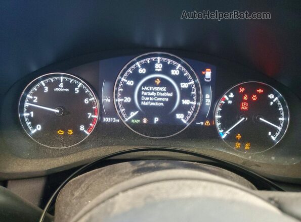 JM3KKAHD3R1177480 2024 MAZDA CX-90 Blue Widok zestawu wskaźników