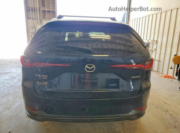 JM3KKAHD3R1177480 2024 MAZDA CX-90 Blue Widok z tyłu