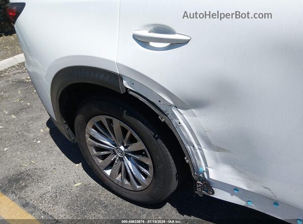 JM3KKAHD6S1195073 2025 MAZDA CX-90 White Rear interior view