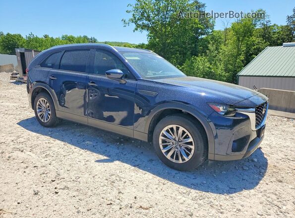 JM3KKAHD7R1183508 2024 MAZDA CX-90 Синий Передняя правая четверть