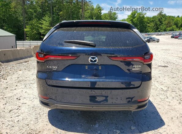 JM3KKAHD7R1183508 2024 MAZDA CX-90 Синий Вид сзади