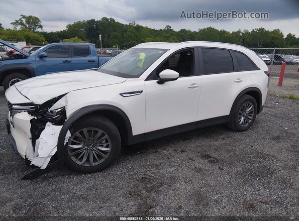 JM3KKAHD7S1194594 2025 MAZDA CX-90 White Передня ліва чверть