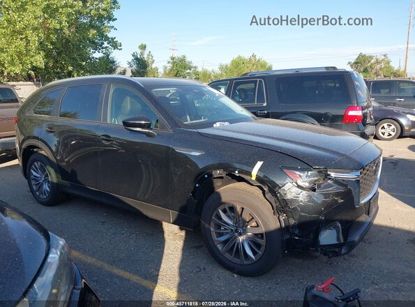 JM3KKAHD7T1400353 2026 MAZDA CX-90 Black Rear interior view