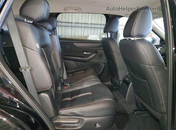 JM3KKAHD8S1202122 2025 MAZDA CX-90 Black Вид задньої частини салону