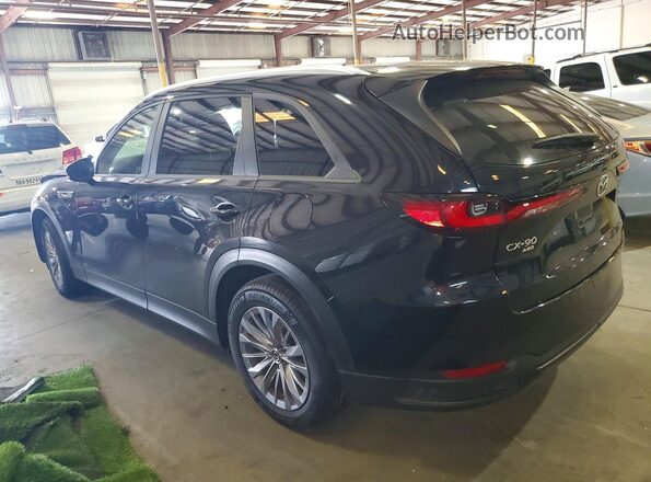 JM3KKAHD8S1202122 2025 MAZDA CX-90 Black Задня ліва чверть