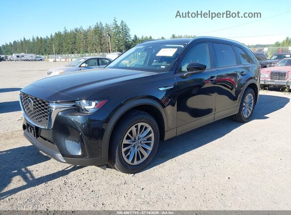 JM3KKAHD8T1400930 2026 MAZDA CX-90 Черный Передняя левая четверть