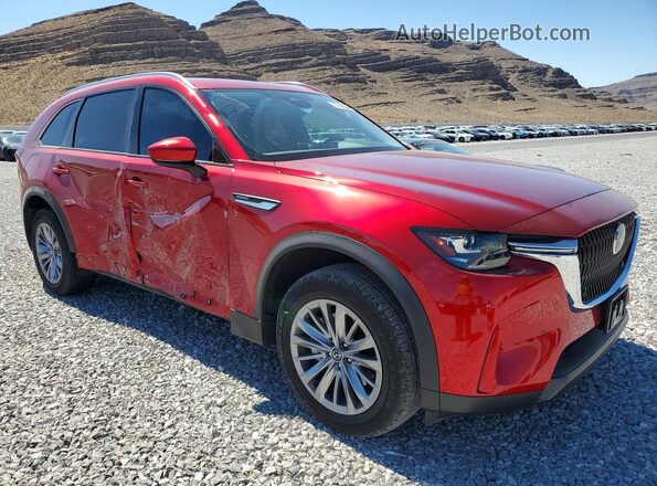 JM3KKBHA2S1236214 2025 MAZDA CX-90 Red Передня права чверть