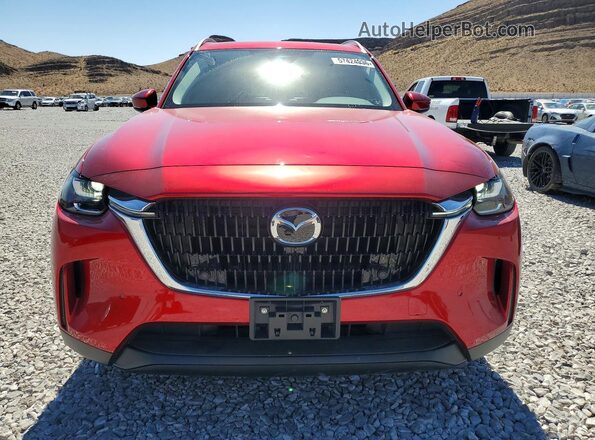 JM3KKBHA2S1236214 2025 MAZDA CX-90 Red Вид спереду