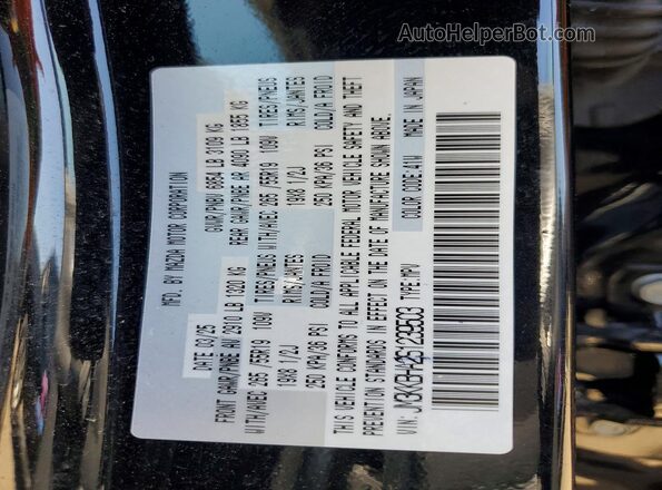 JM3KKBHA2S1239503 2025 MAZDA CX-90 Black Панорамний вид салону 360°