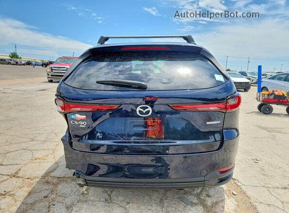JM3KKBHA5R1124694 2024 MAZDA CX-90 Blue Widok z tyłu