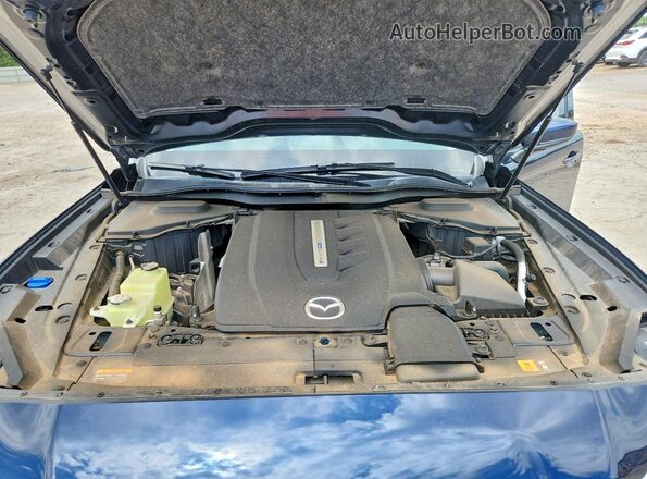 JM3KKBHA5R1124694 2024 MAZDA CX-90 Blue Widok komory silnika