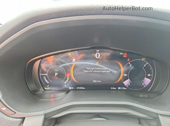 JM3KKBHA5R1124694 2024 MAZDA CX-90 Blue Widok zestawu wskaźników